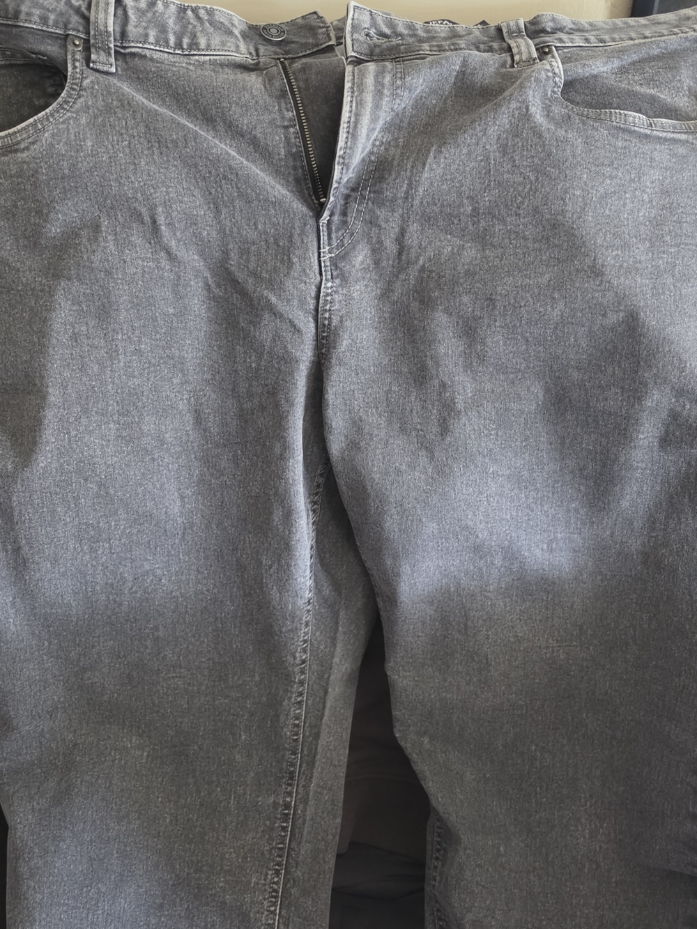 Buffalo David Bitton Men’s Straight Jeans - Gray Wash